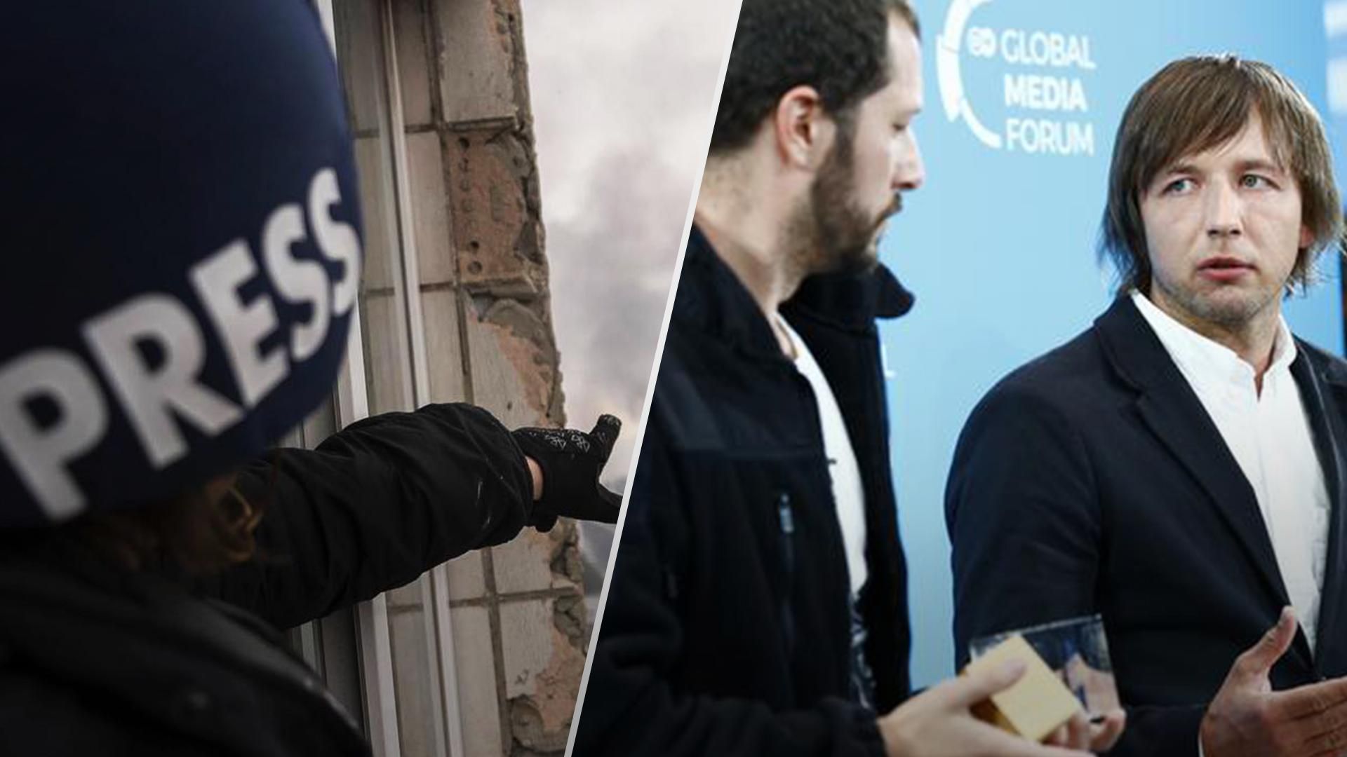 Українські журналісти Чернов і Малолєтка отримали премію Freedom of Speech Українські журналісти Чернов і Малолєтка отримали премію Freedom of Speech