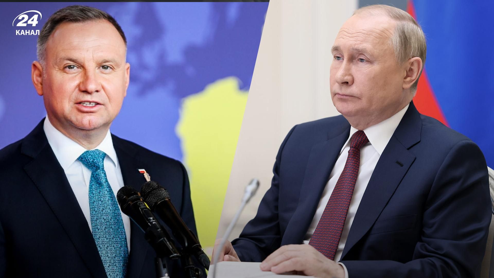 Треба так закрутити гайки Росії, щоб Путін сам попросив про переговори, – Дуда