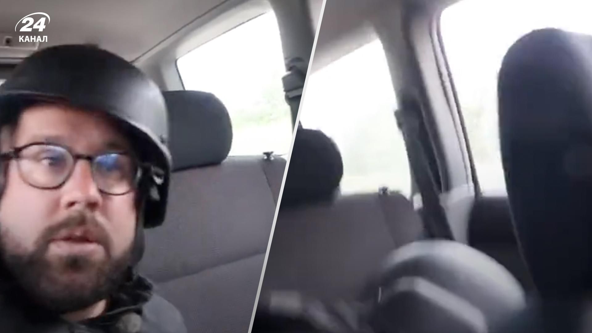 Немецкие журналисты попали под минометный обстрел россиян на выходе из Лисичанска Немецкие журналисты попали под минометный обстрел россиян на выходе из Лисичанска