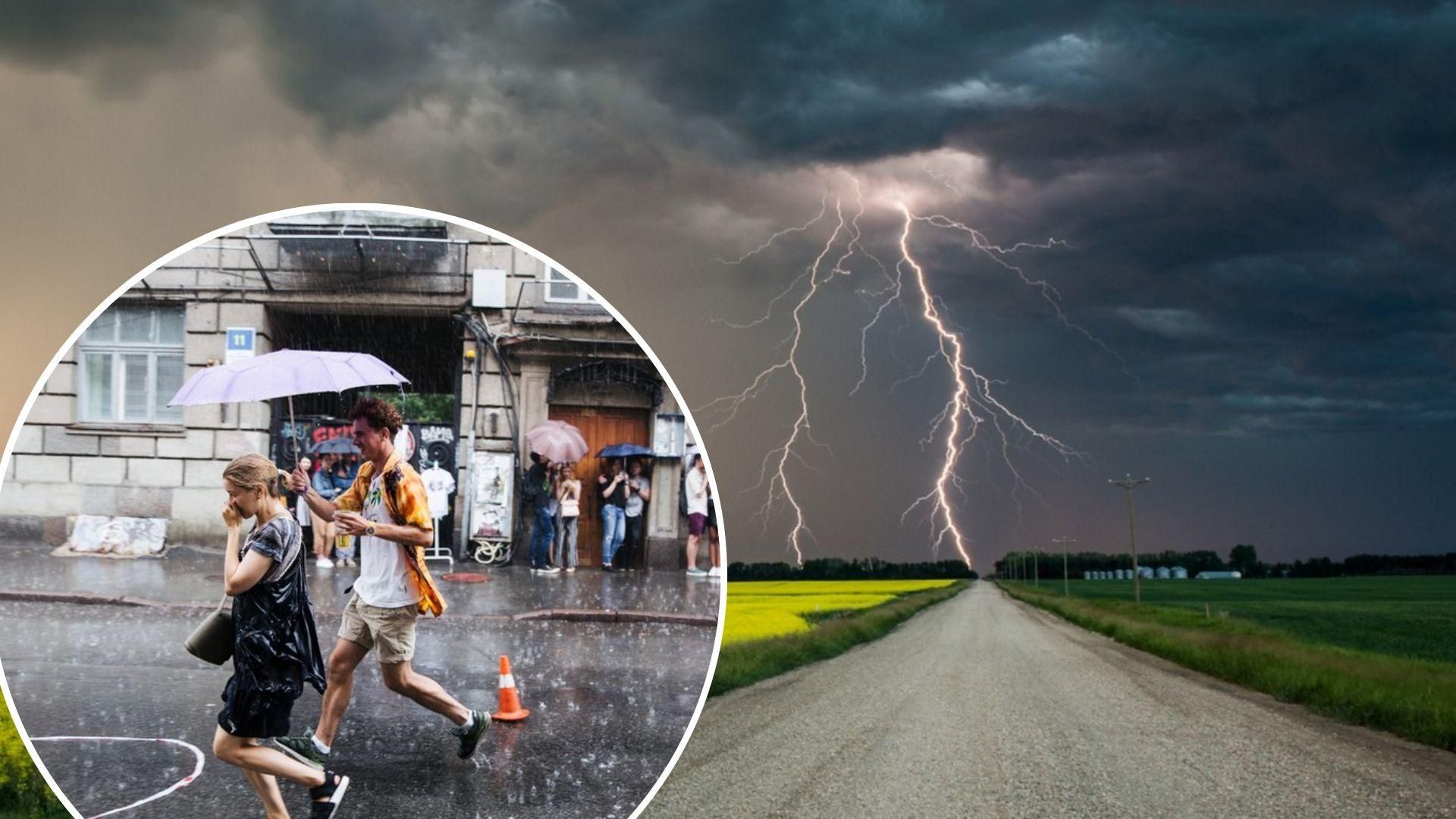 У низці регіонів оголосили штормове попередження: будуть грози, град та сильний вітер У низці регіонів оголосили штормове попередження: будуть грози, град та сильний вітер