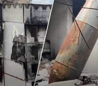 Харківські піротехніки зняли з даху будинку 500-кілограмову авіабомбу, що не розірвалася