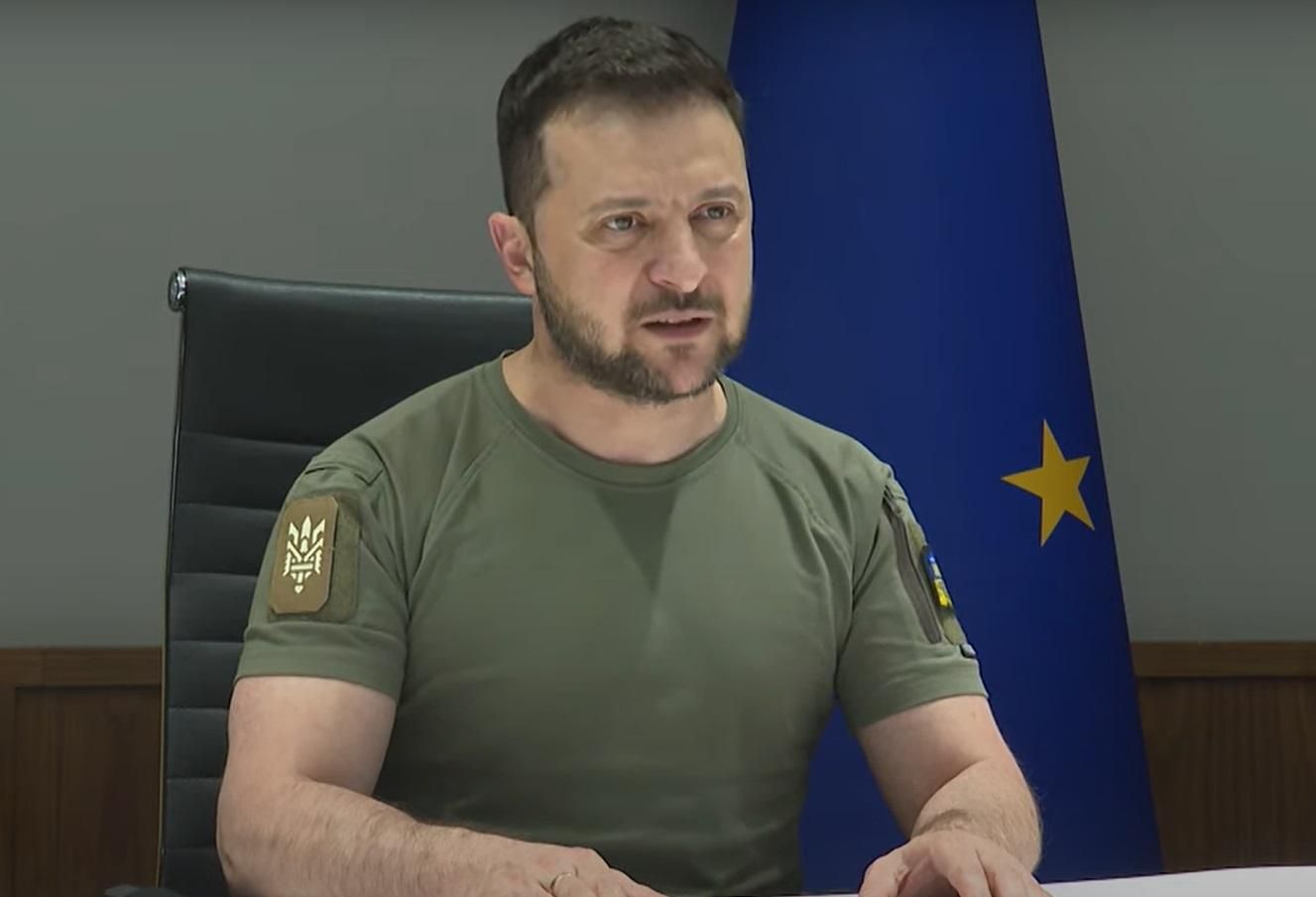 Верю, флаг ЕС будет в каждом городе Украины, который должны освободить от оккупантов – Зеленский