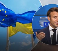 Це буде довгий шлях, він буде вимогливим, – Макрон про статус кандидата в ЄС для України