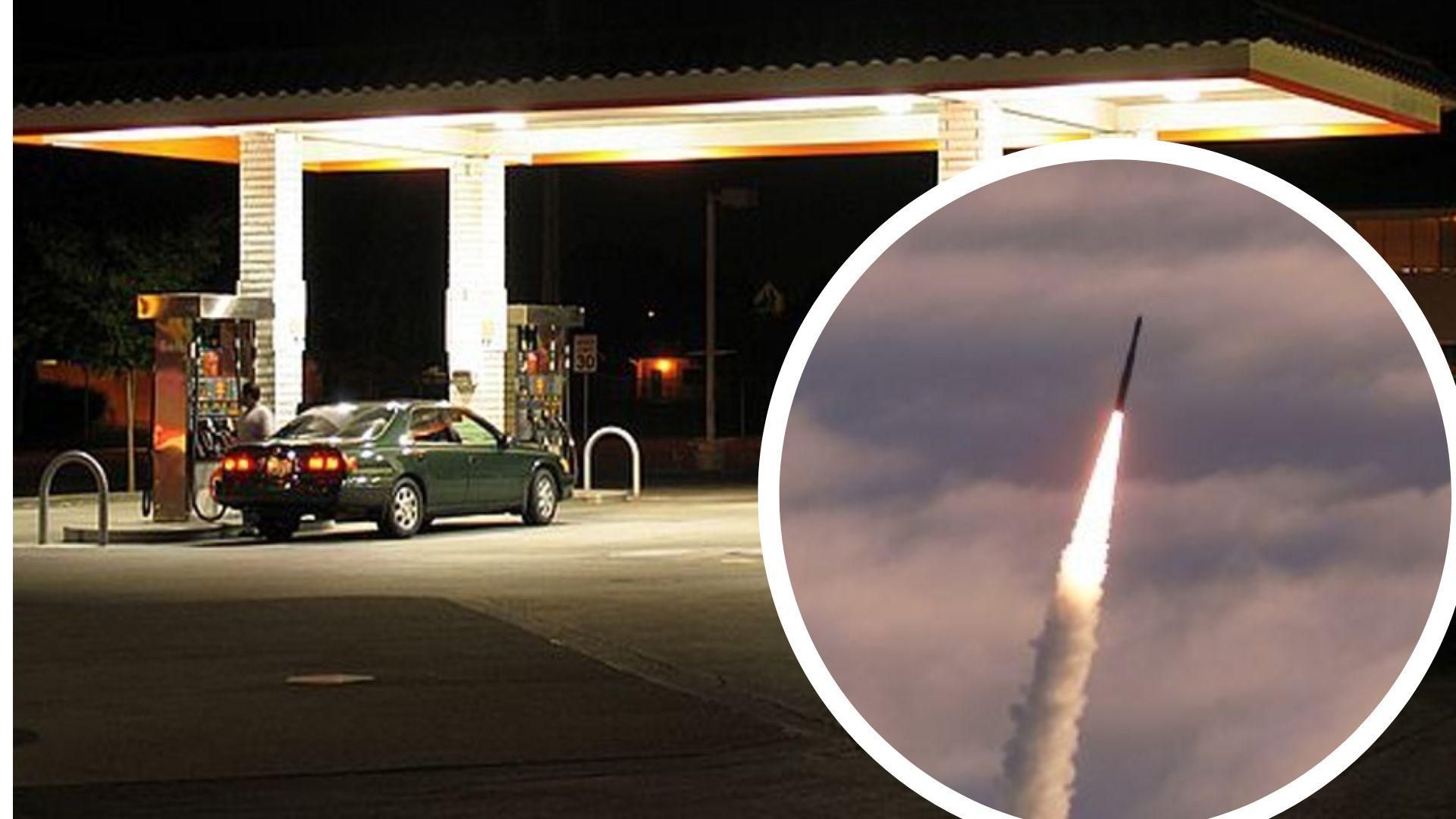 На відео потрапив момент влучання російських снарядів поблизу заправки на Миколаївщині На відео потрапив момент влучання російських снарядів поблизу заправки на Миколаївщині