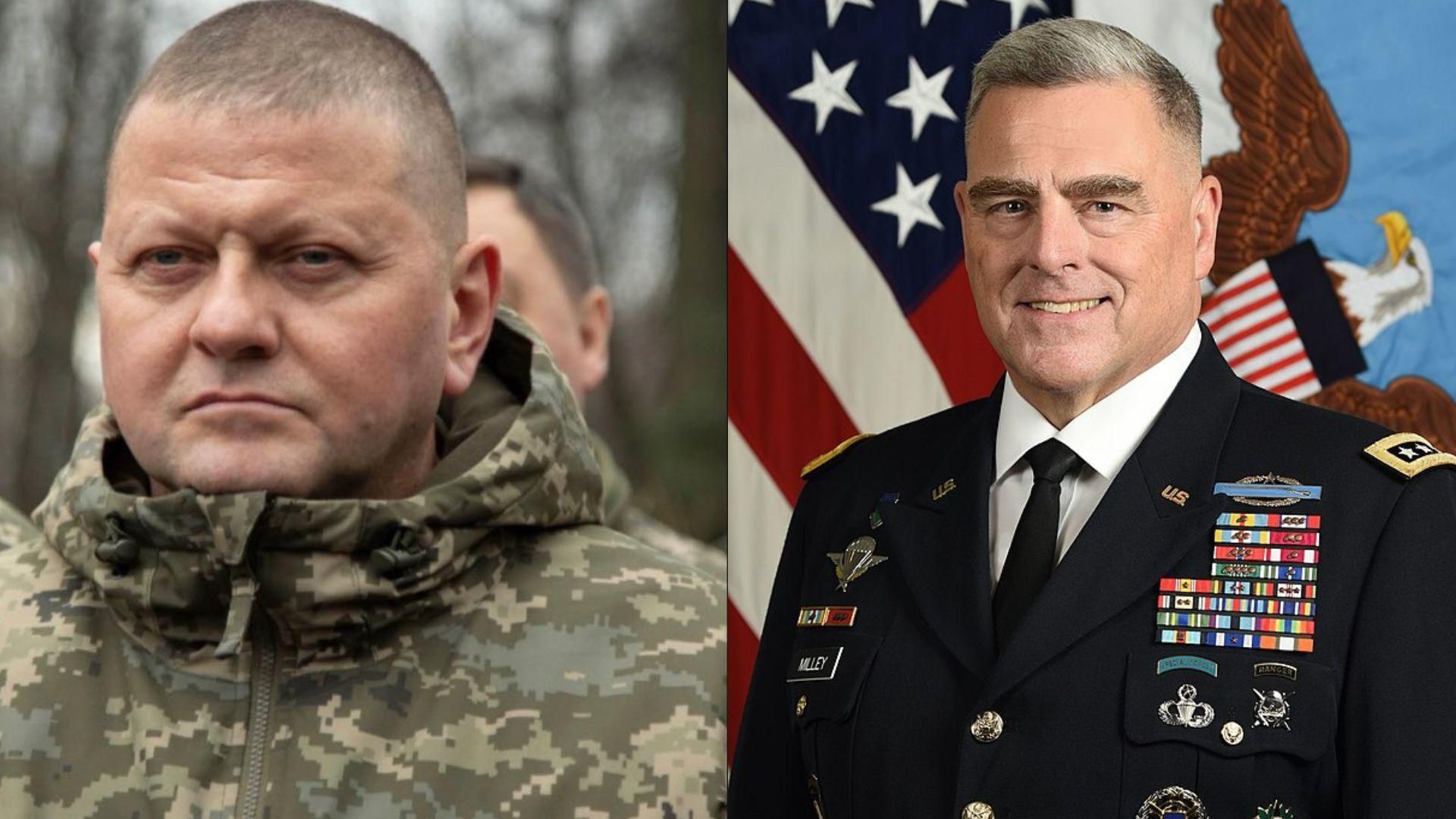 Про вогневий паритет з ворогом для стабілізації на Луганщині Залужний поговорив з Міллі - 24 Канал Про вогневий паритет з ворогом для стабілізації на Луганщині Залужний поговорив з Міллі - 24 Канал