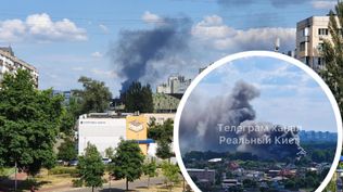 У Києві спалахнула масштабна пожежа: чути вибухи