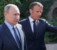 За 4 дня до вторжения в Украину: СМИ обнародовали записи разговора Макрона с Путиным
