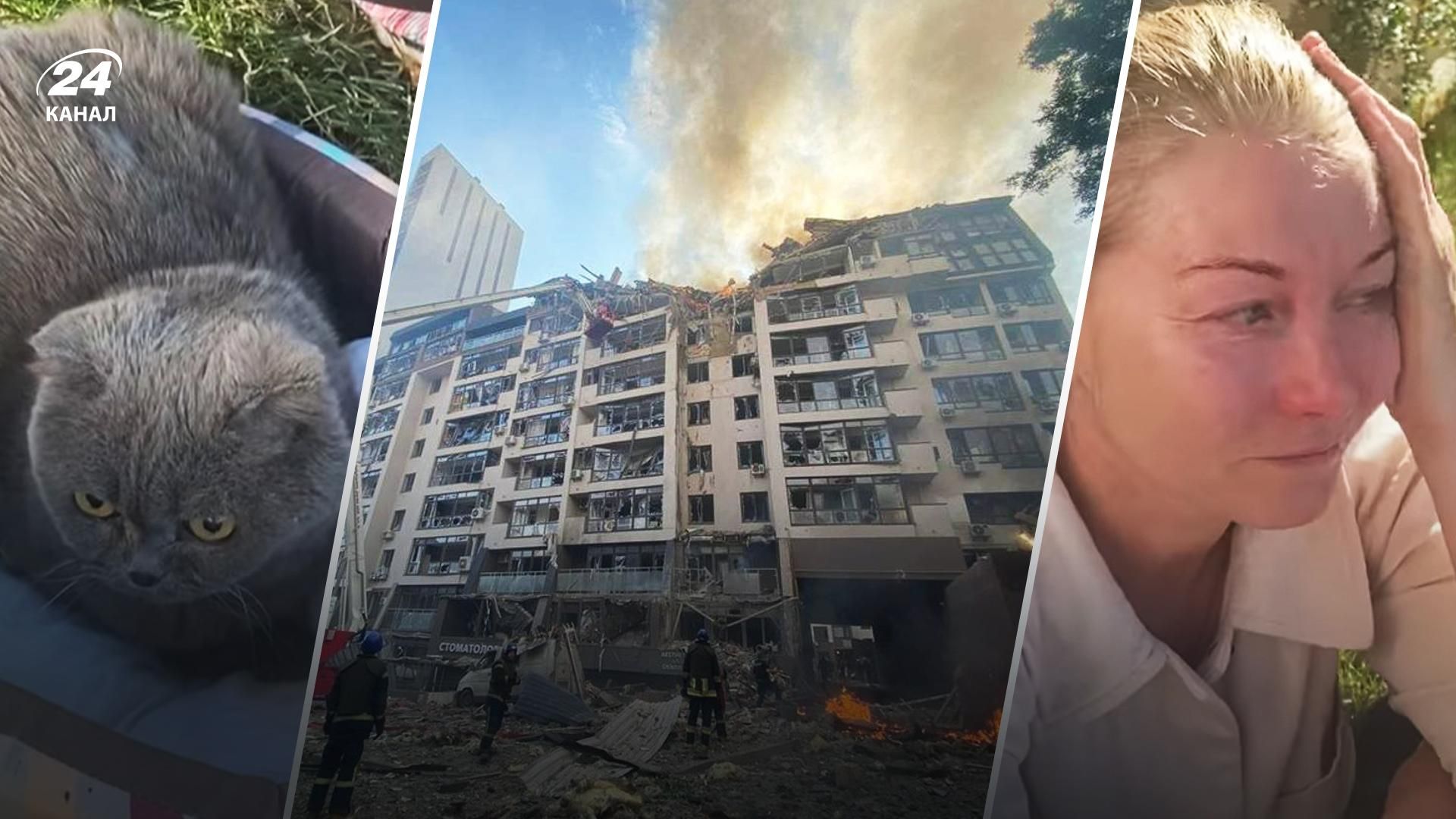 От обстрела дома в Киеве пострадала женщина, бежавшая от ударов россиян из Северодонецка От обстрела дома в Киеве пострадала женщина, бежавшая от ударов россиян из Северодонецка