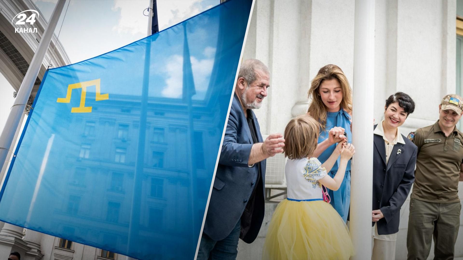 Украина отмечает День крымскотатарского флага: символизм и история