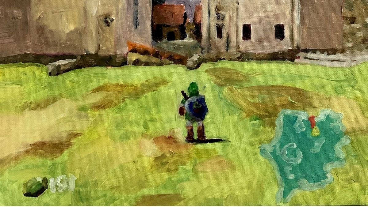 Реддитор превращает ретро-игры в масляные картины, и они выглядят прекрасно - Техно Реддитор превращает ретро-игры в масляные картины, и они выглядят прекрасно - Техно