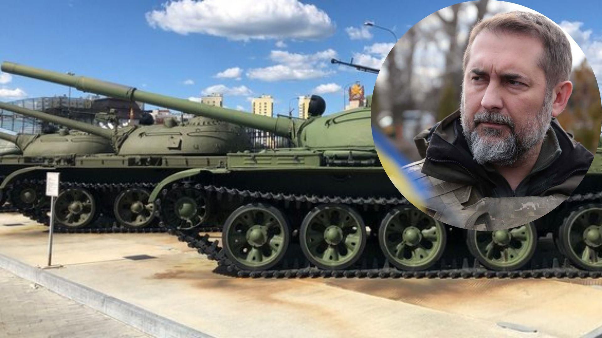 На Луганщині росіяни вже використовують старезні радянські танки Т-62, – ОВА