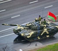 На кордоні з Україною білоруська армія провела планове тренування