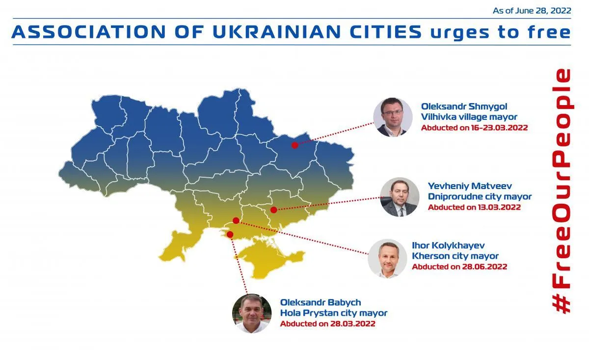 Викрадені мери України