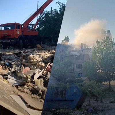 В ГСЧС показали последствия ракетного удара по жилому дому в Николаеве