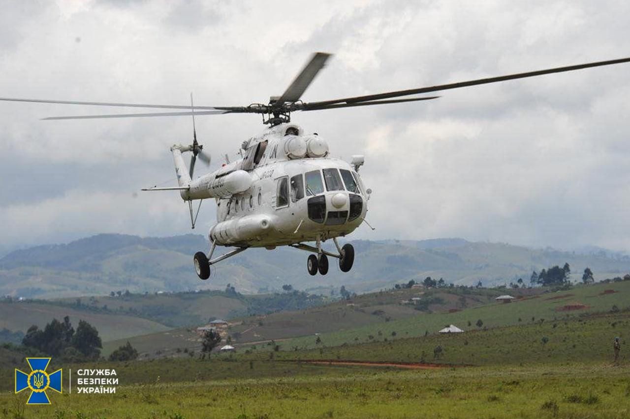Украинские вертолеты, которые сейчас в Африке