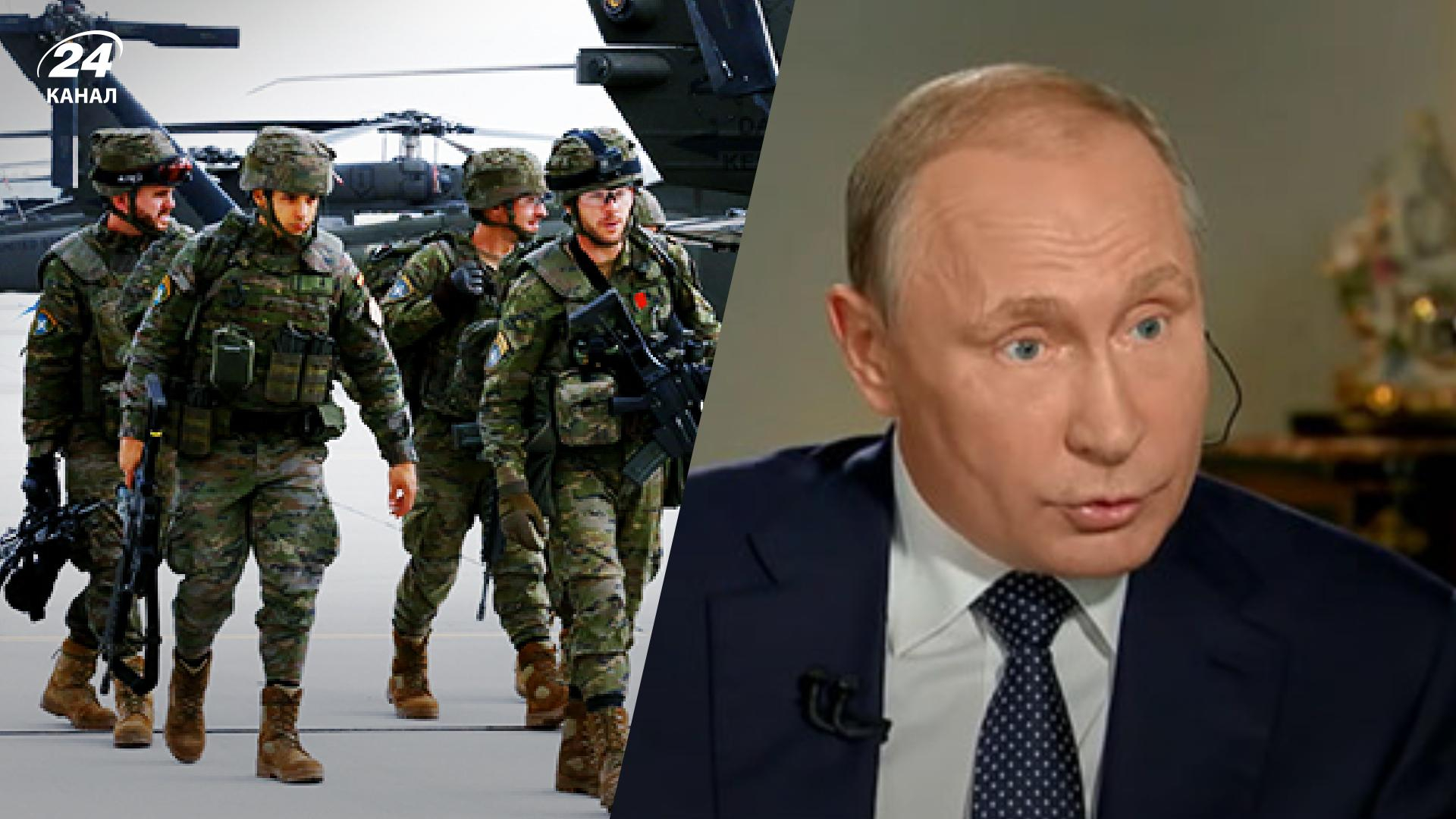Путин заявил об ответе на расположение в Финляндии и Швеции инфраструктуры НАТО - 24 Канал