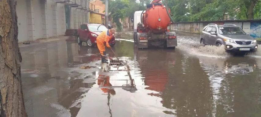 Ливень в Одессе