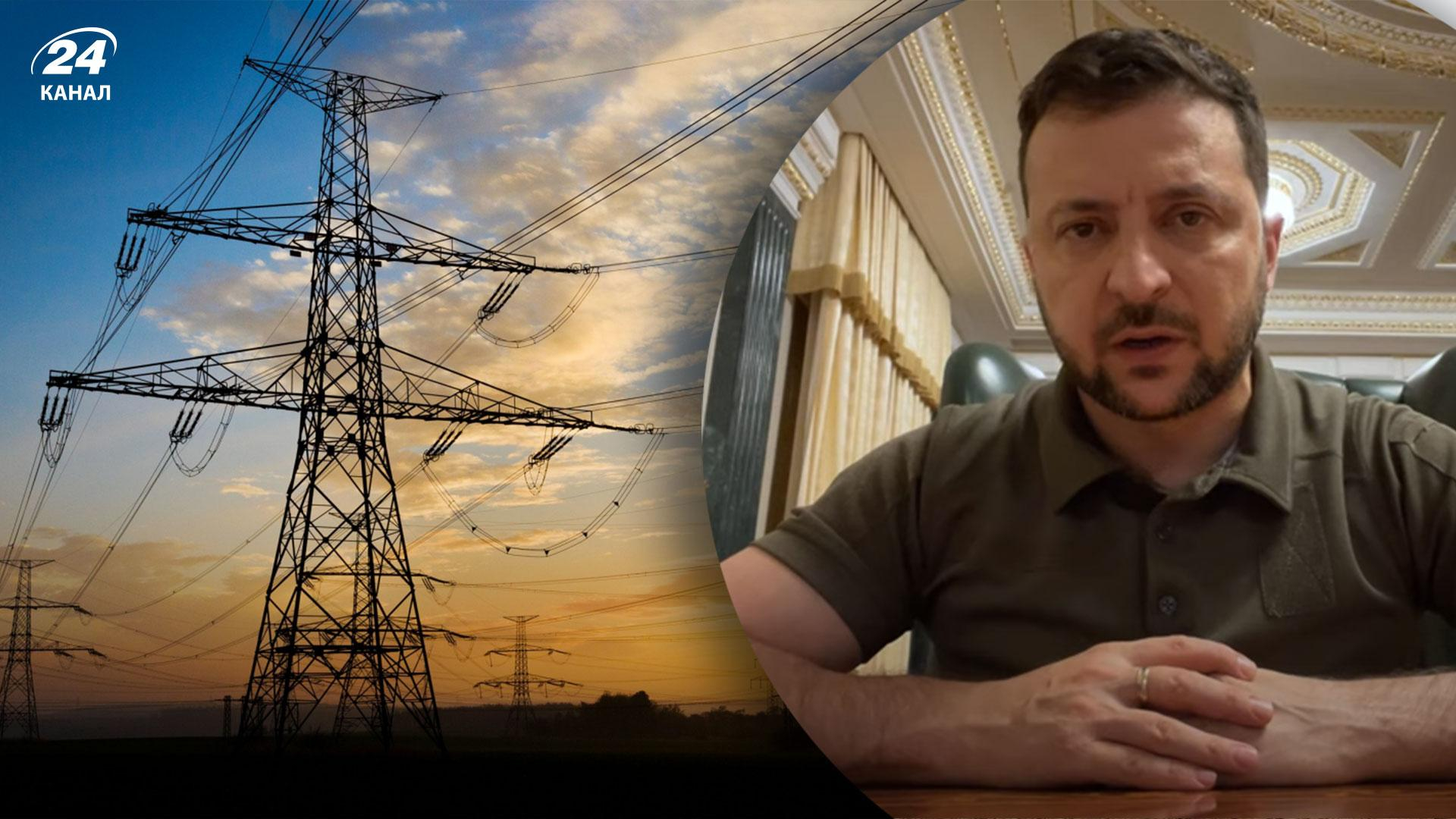 Зеленський вважає, що українська електроенергія може зменшити потребу Європи у російському газі