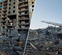 Разбомбленная жизнь: как выглядит многоэтажка и базы отдыха, которые уничтожил враг в Одесской области