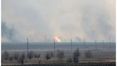 Український винищувач вдарив по 2 складах боєприпасів росіян на Херсонщині