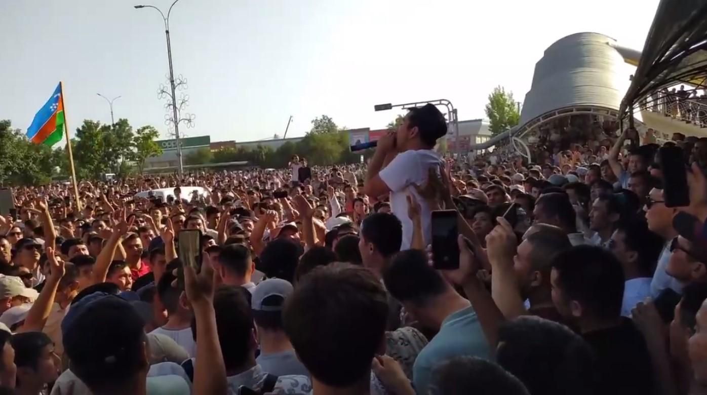 Протести в Узбекистані 1 липня Протести в Узбекистані 1 липня