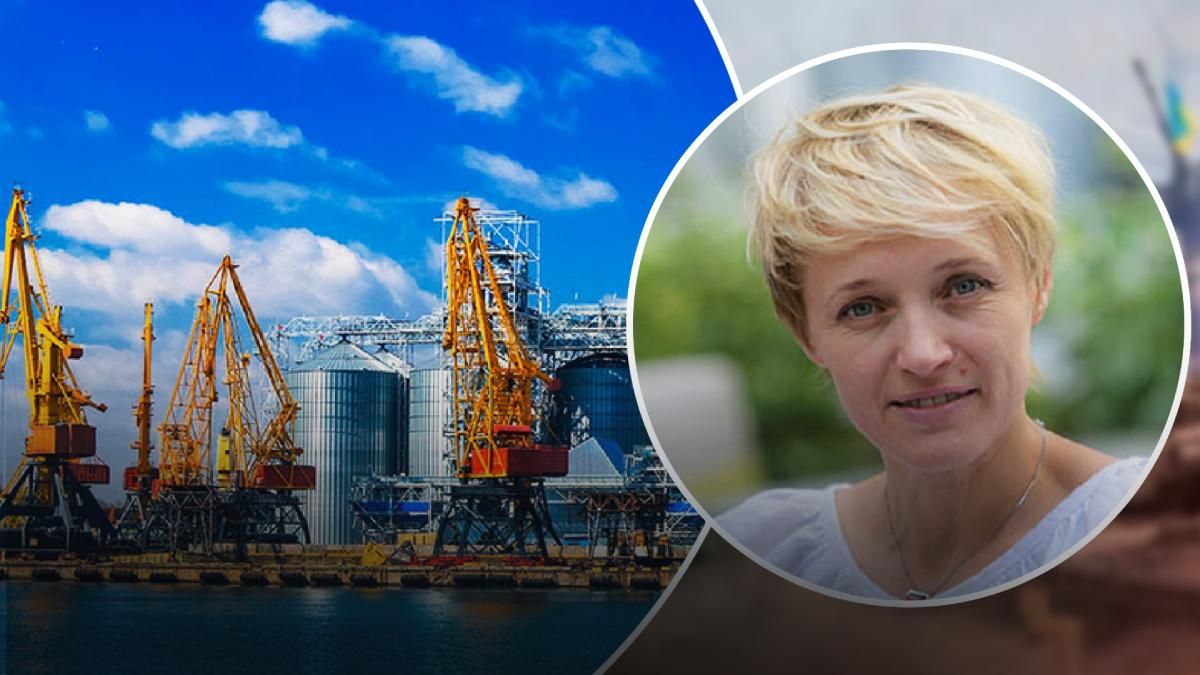 Трофімцева про втрати України через блокування морських портів