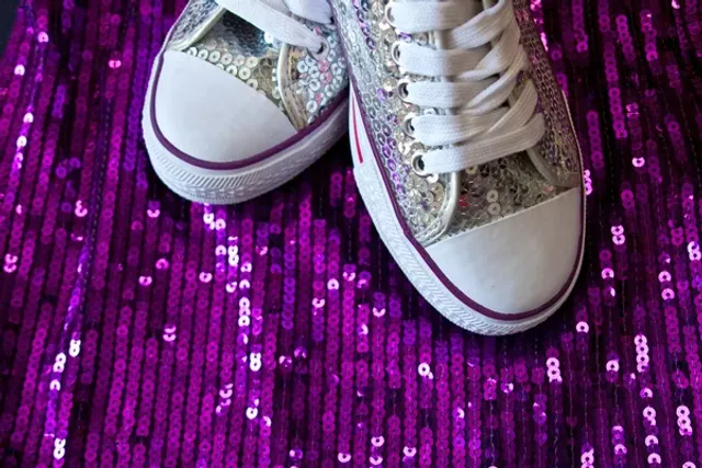 Кеды с пайетками Кеды с пайетками