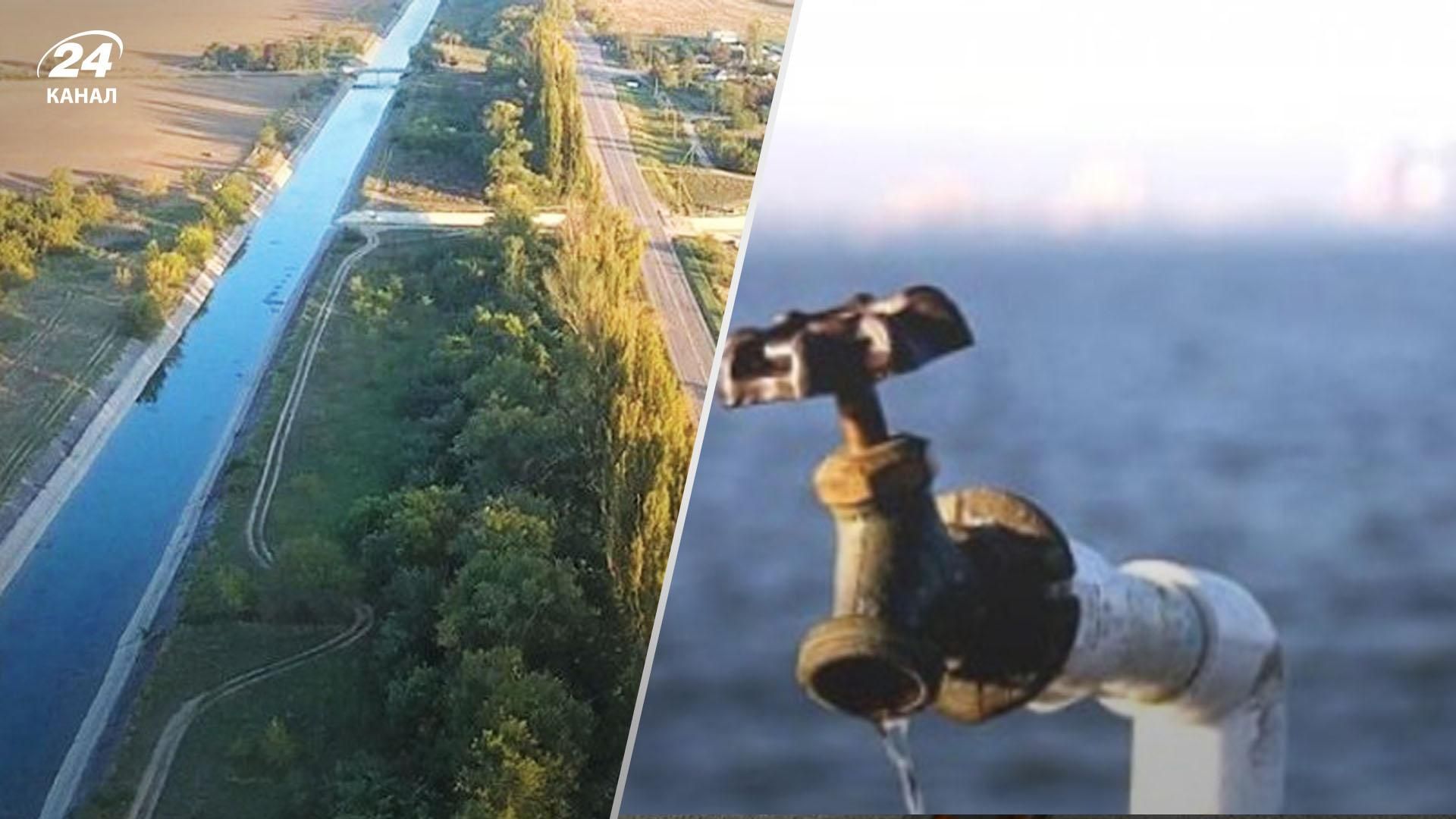 Россия ворует днепровскую воду из Северокрымского канала Россия ворует днепровскую воду из Северокрымского канала