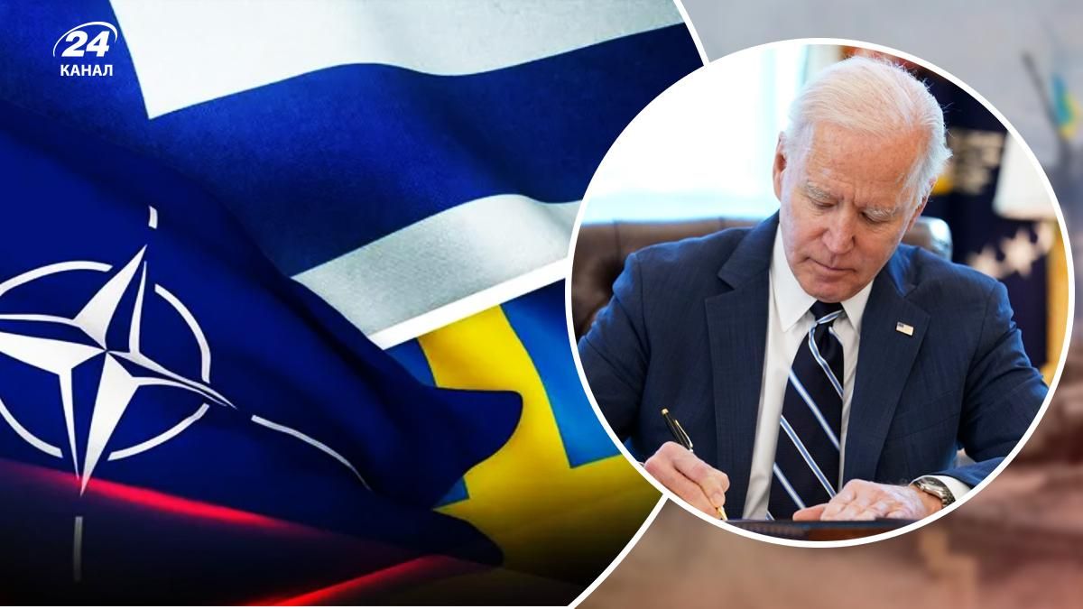 Байден направив до Конгресу лист щодо вступу Швеції та Фінляндії в НАТО