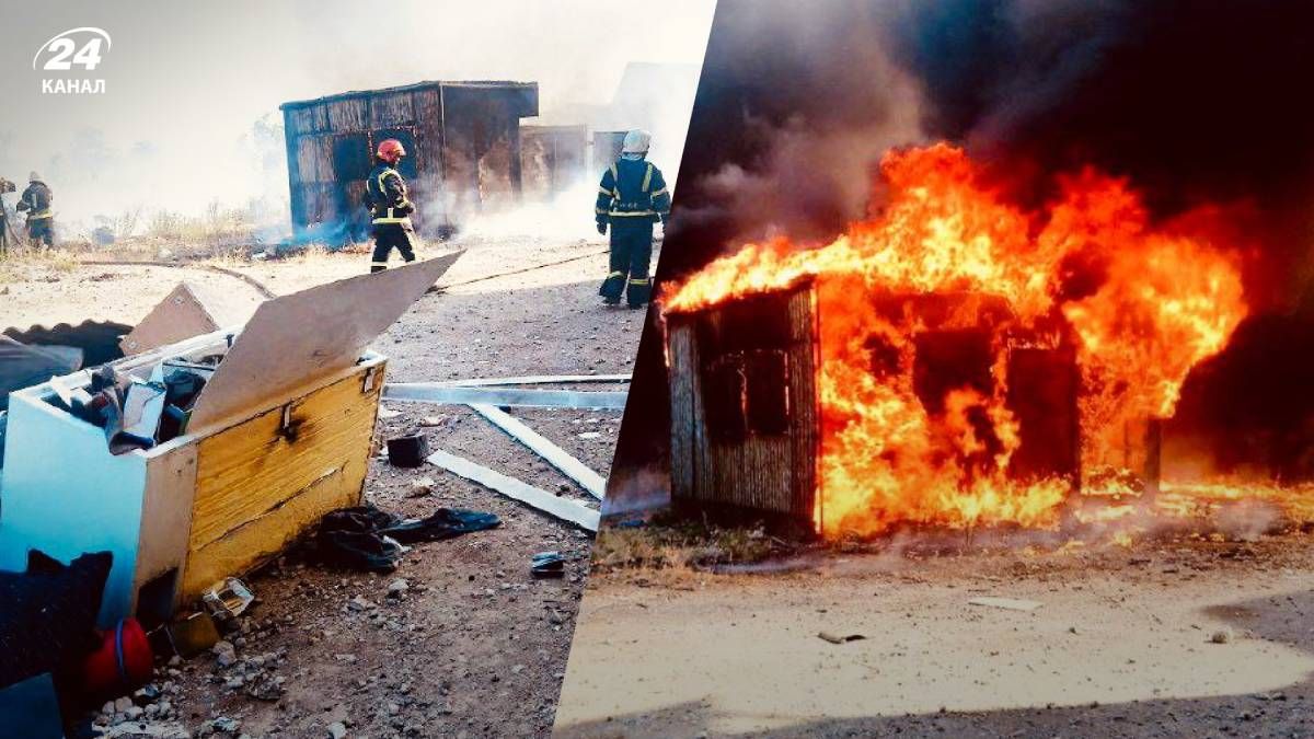 В Мариуполе загорелся склад кафиров - они хранили там награбленное - 24 Канал