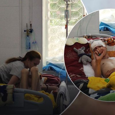 Снаряд прилетел в спальню: 12-летний Стас потерял часть черепа после удара – щемящие кадры