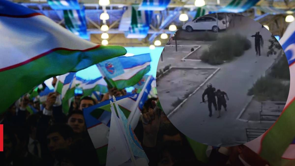 В Узбекистане продолжаются протесты - силовики жестко задерживают людей - видео В Узбекистане продолжаются протесты - силовики жестко задерживают людей - видео