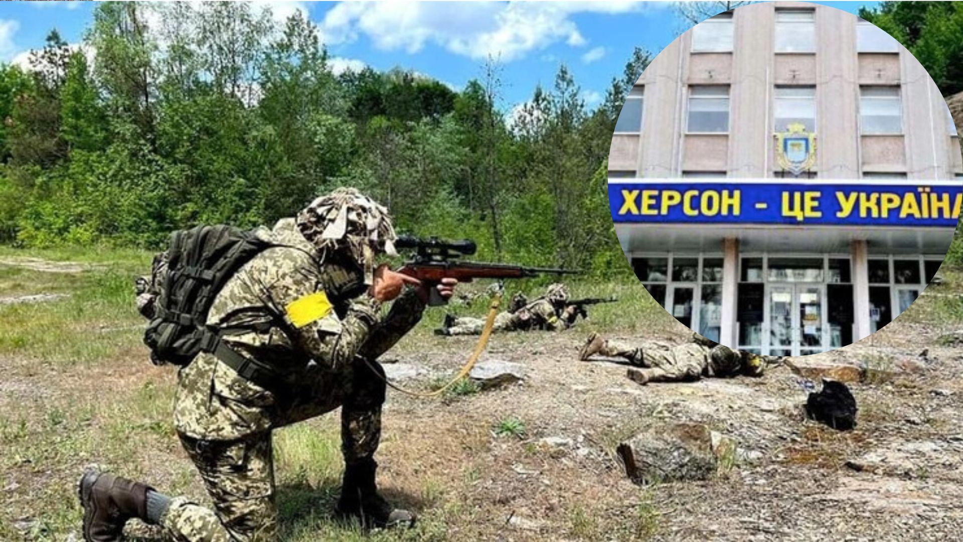 ЗСУ просуваються в напрямку Херсона ЗСУ просуваються в напрямку Херсона