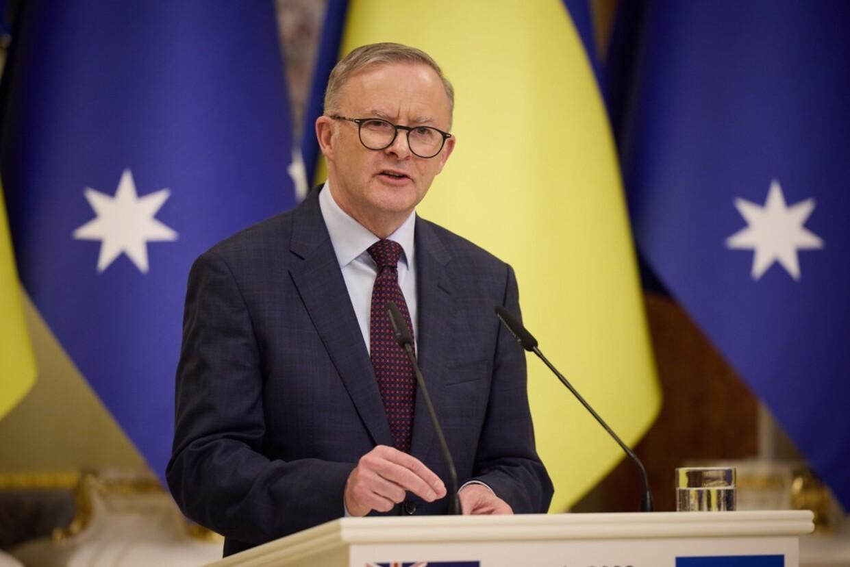 Премьер Австралии пообещал Украине военную помощь