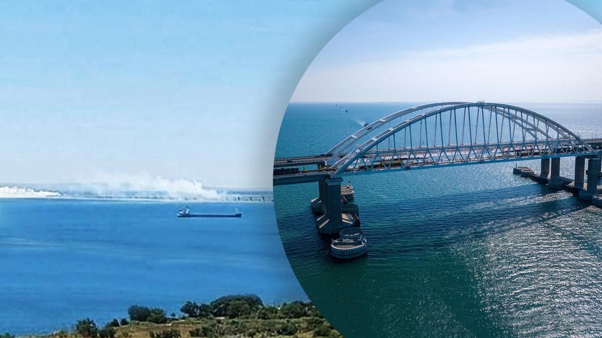 На Кримському мосту сталася масштабна ДТП