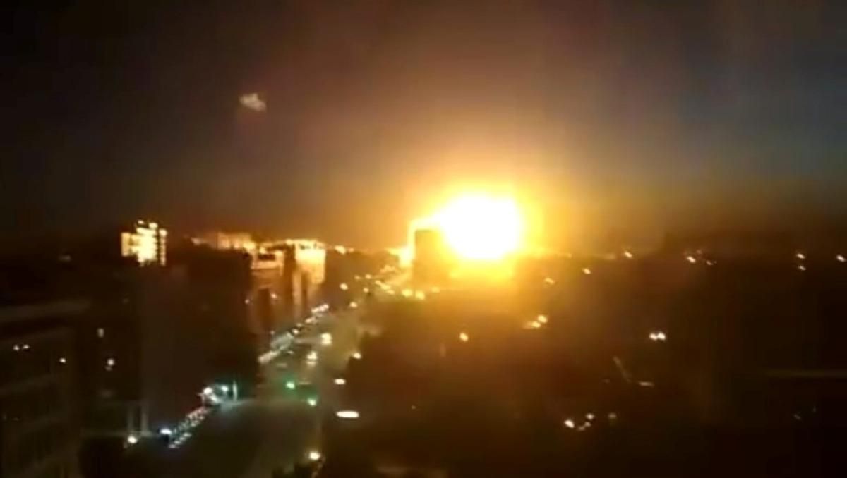 Момент вибуху в Бєлгороді 3 липня