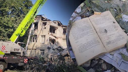 Вранці окупанти обстріляли Харків та знищили місцеву школу: фото та відео руйнувань