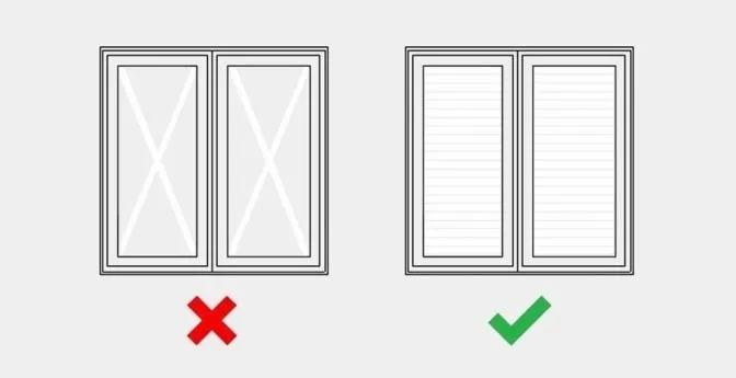 Заклеенное окно Заклеенное окно