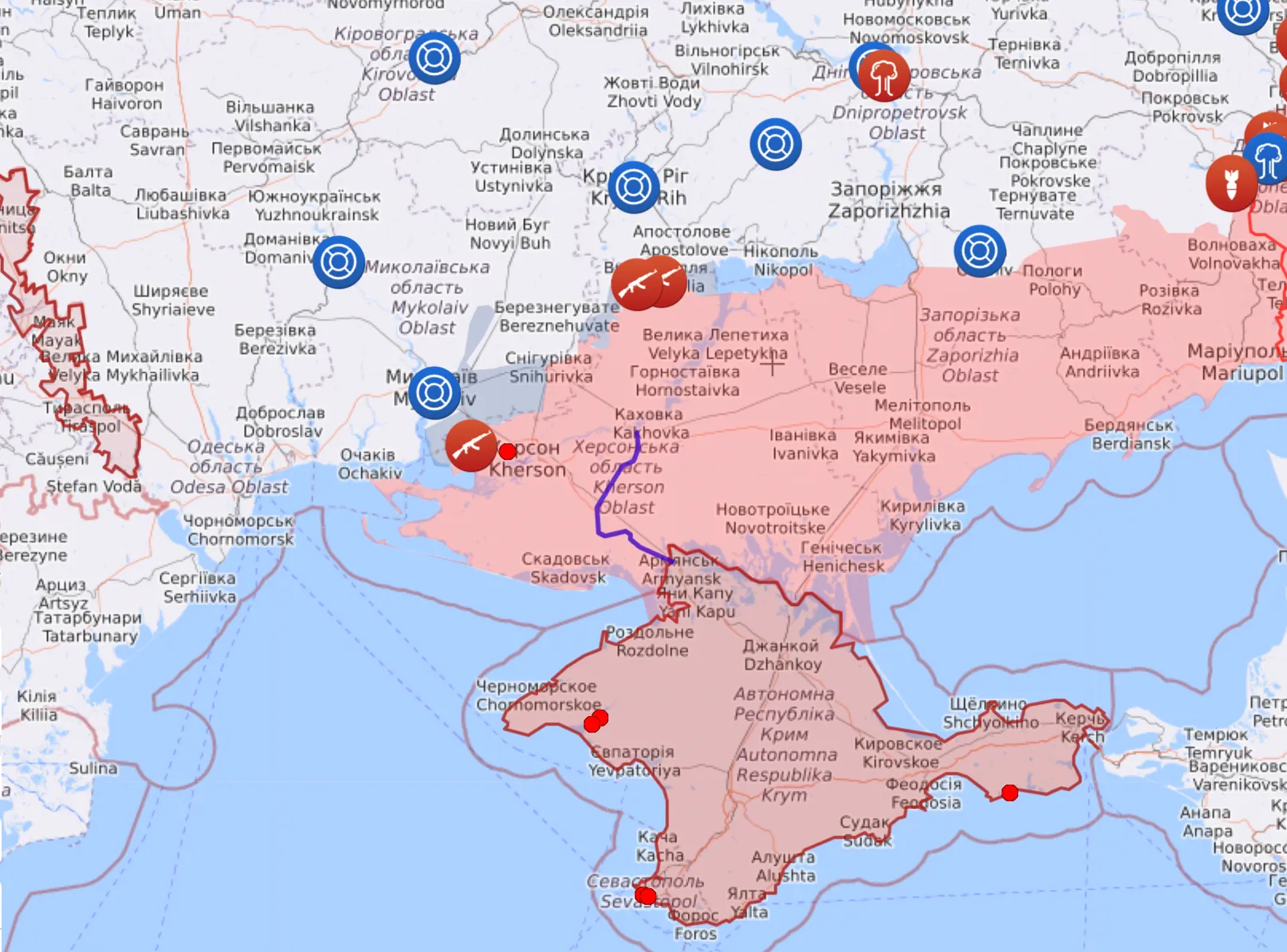 Яка ситуація на Півдні України