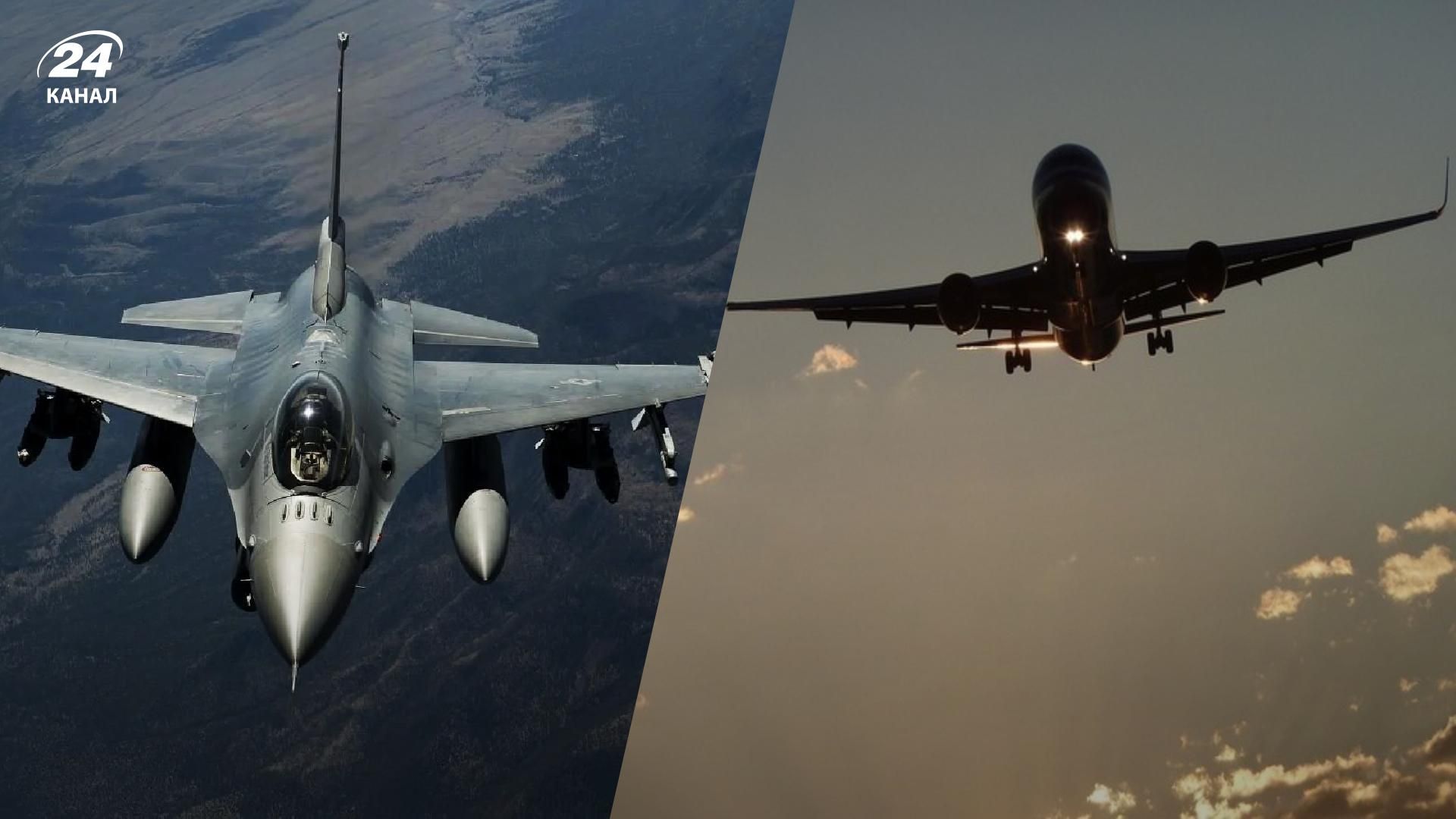 Іспанський винищувач перехопив літак через бомбу - це жарт підлітка - 24 Канал Іспанський винищувач перехопив літак через бомбу - це жарт підлітка - 24 Канал