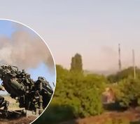 Пылает знатно: ВСУ атаковали позиции россиян в оккупированной Горловке