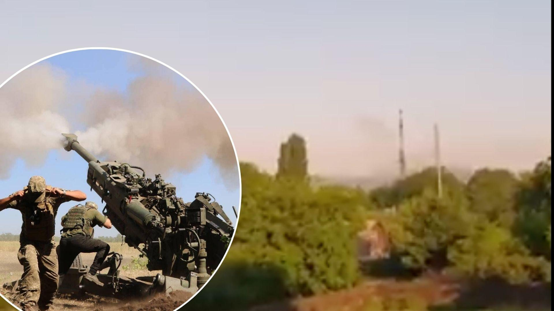 ВСУ атаковали позиции россиян в оккупированной Горловке - смотрите видео