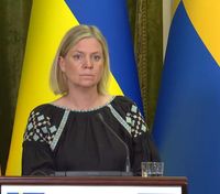 Прем'єрка Швеції одягла вишиванку на зустріч з Зеленським: фото з Києва