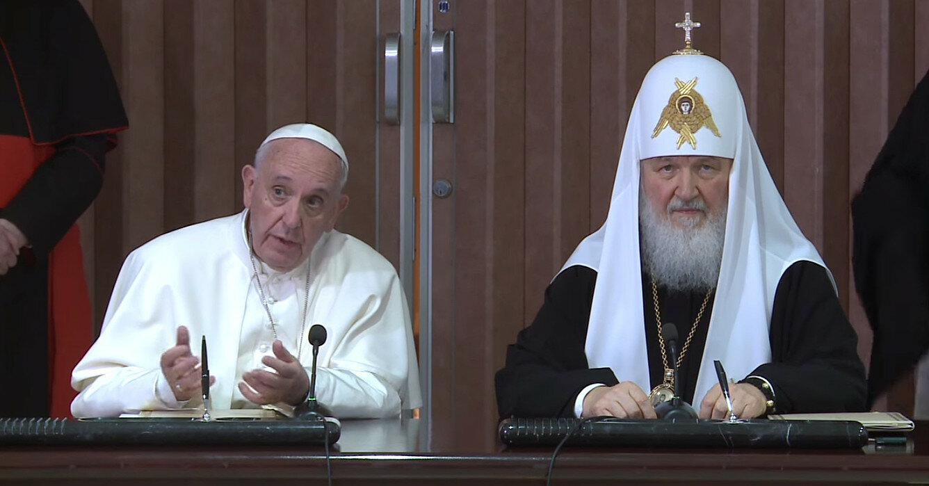 Папа і патріарх Кирило можуть зустрітись у Казахстані у вересні 2022 року 24 Канал