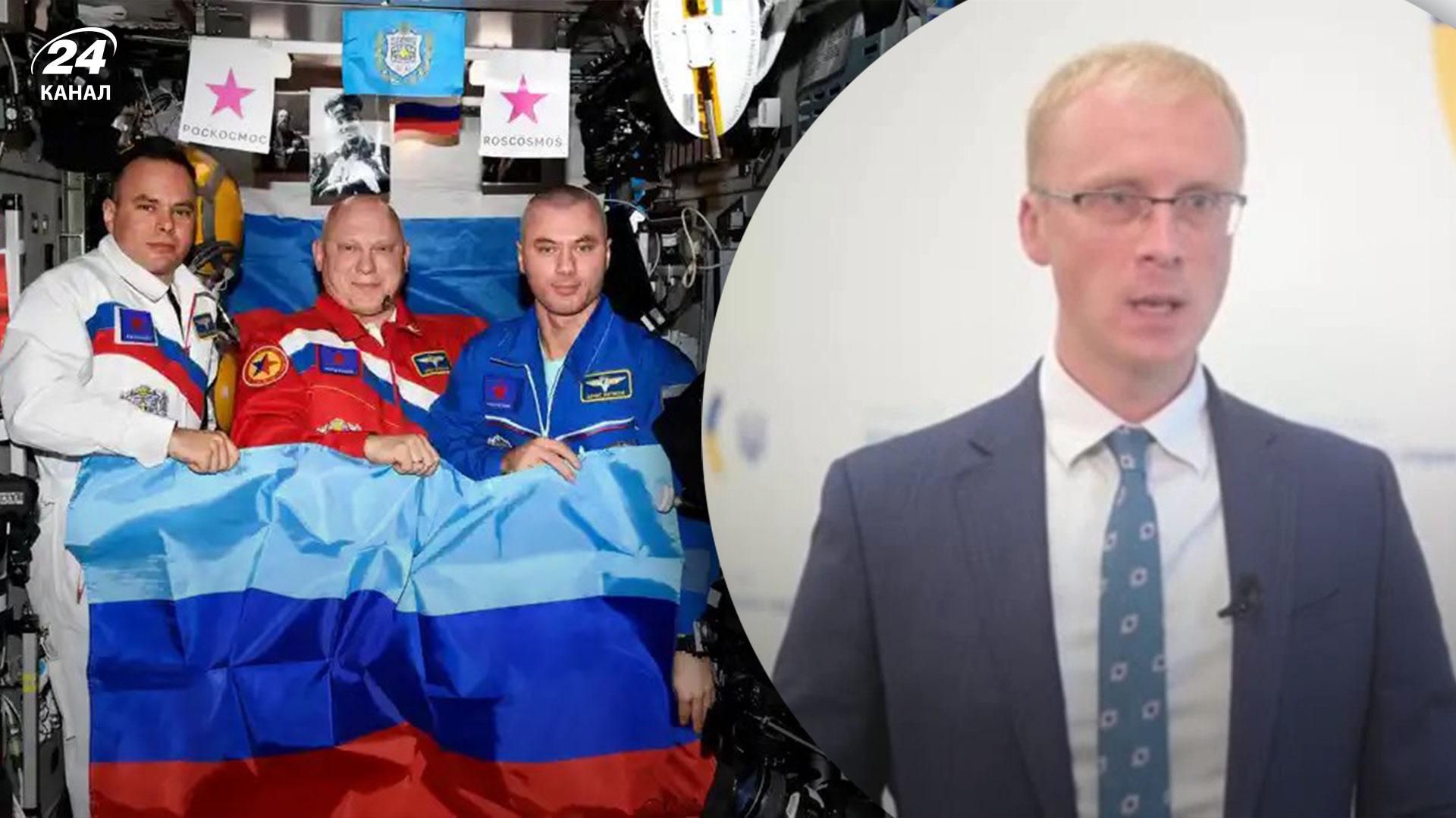 У МЗС прокоментували прапор квазіреспубліки "ЛНР" на Міжнародній космічній станції