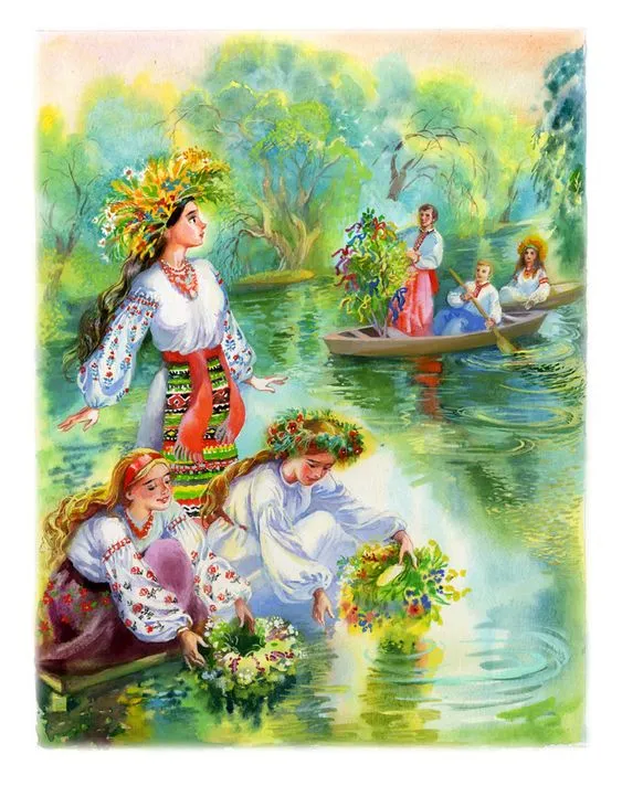 Картинки-привітання зі святом Івана Купала Картинки-привітання зі святом Івана Купала