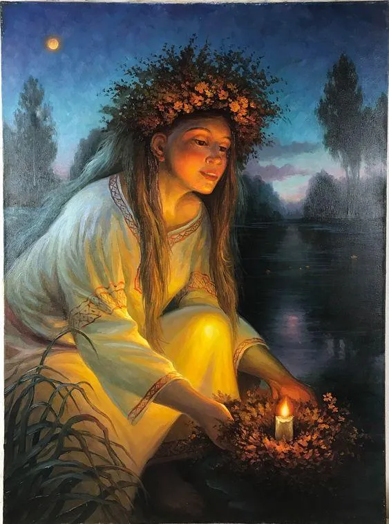 Картинки-привітання зі святом Івана Купала Картинки-привітання зі святом Івана Купала