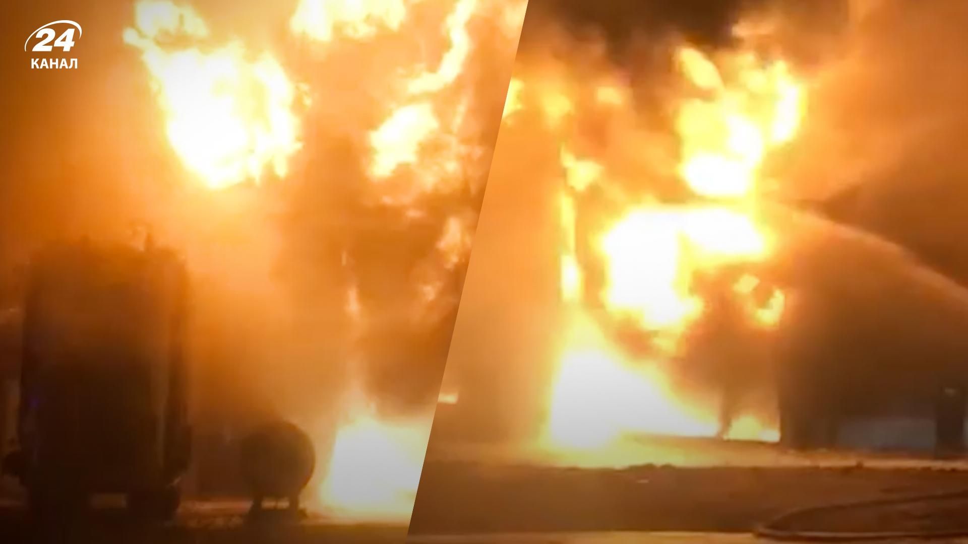 Пожежа в Росії - 6 липня горить Невинномиський азот - відео пожежі