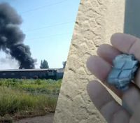 В оккупированной Макеевке завезли "хлопок" на склады с боеприпасами: яркие видео