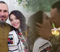"Слава молодым": Маричка Падалко показала страстный поцелуй Сенцова с женой